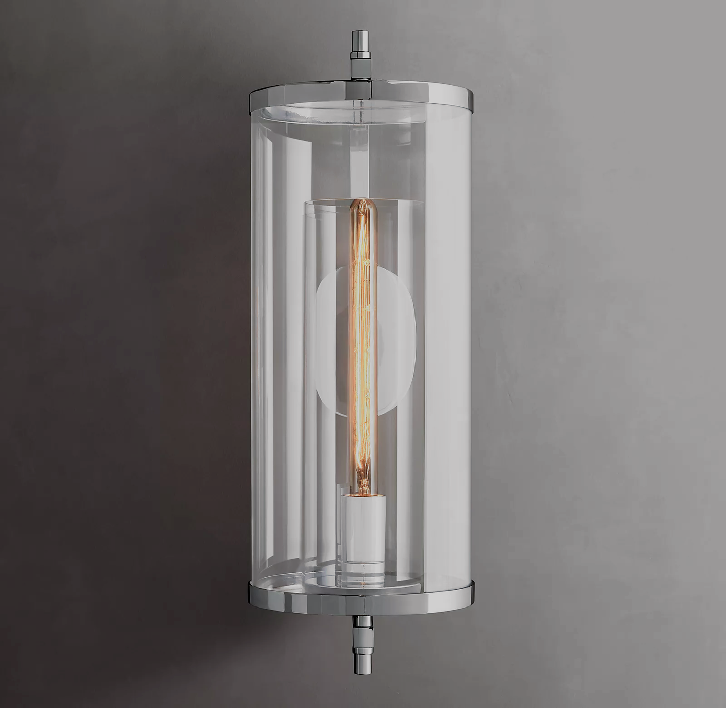 Devaux Grand Round Sconce Modern Stairwell Wall Sconce