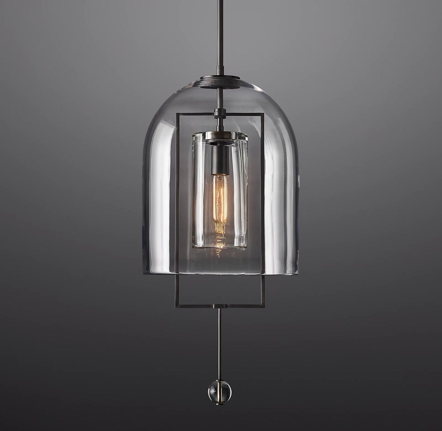 Fulcrum Modern Pendant Lighting Fixtures Minimalist Design 28"