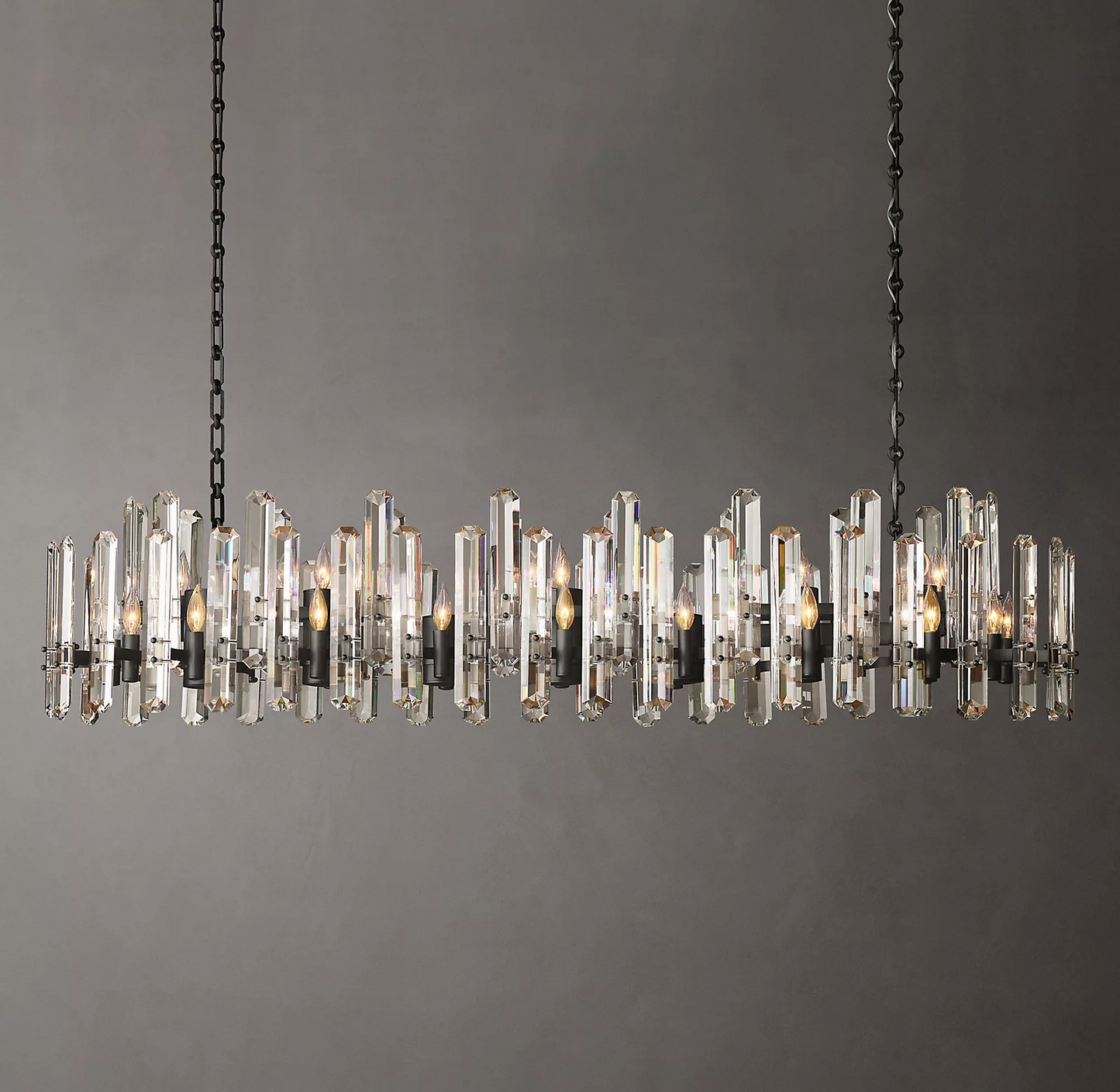 Bonnington Linear Chandelier Light 72"