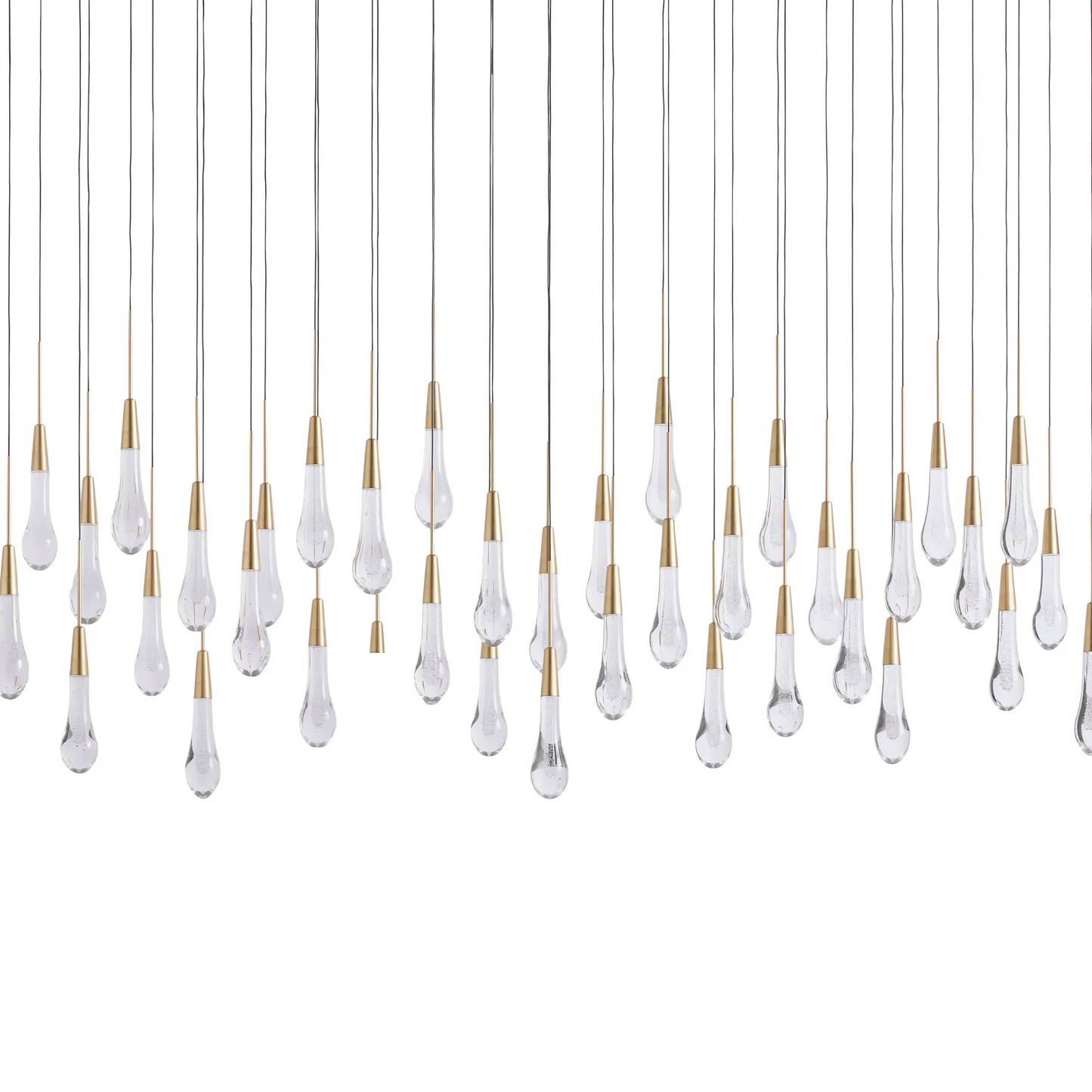 SOLITAIRE LINEAR CHANDELIER 37'' 50'' 70'' 87" 120"