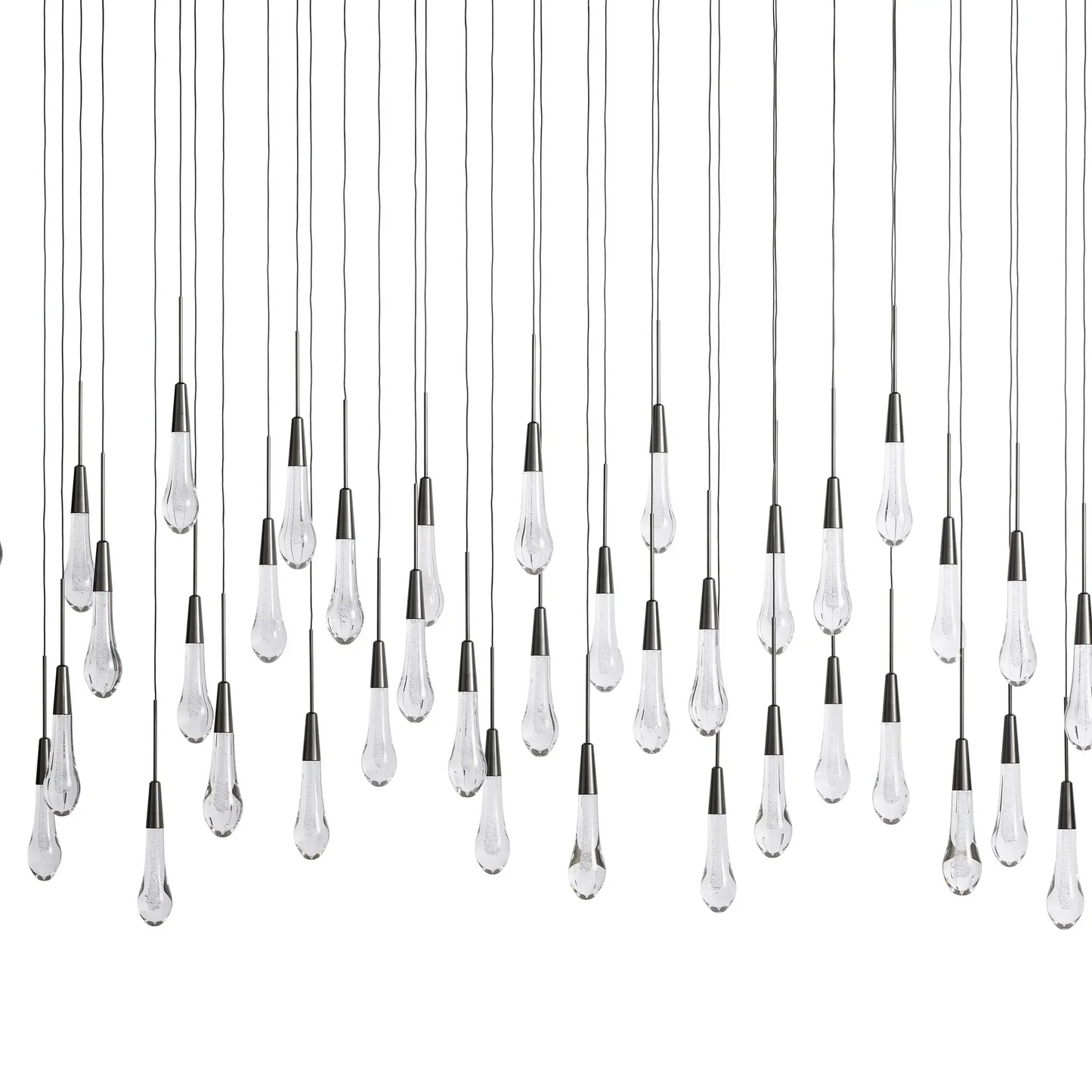 SOLITAIRE LINEAR CHANDELIER 37'' 50'' 70'' 87" 120"