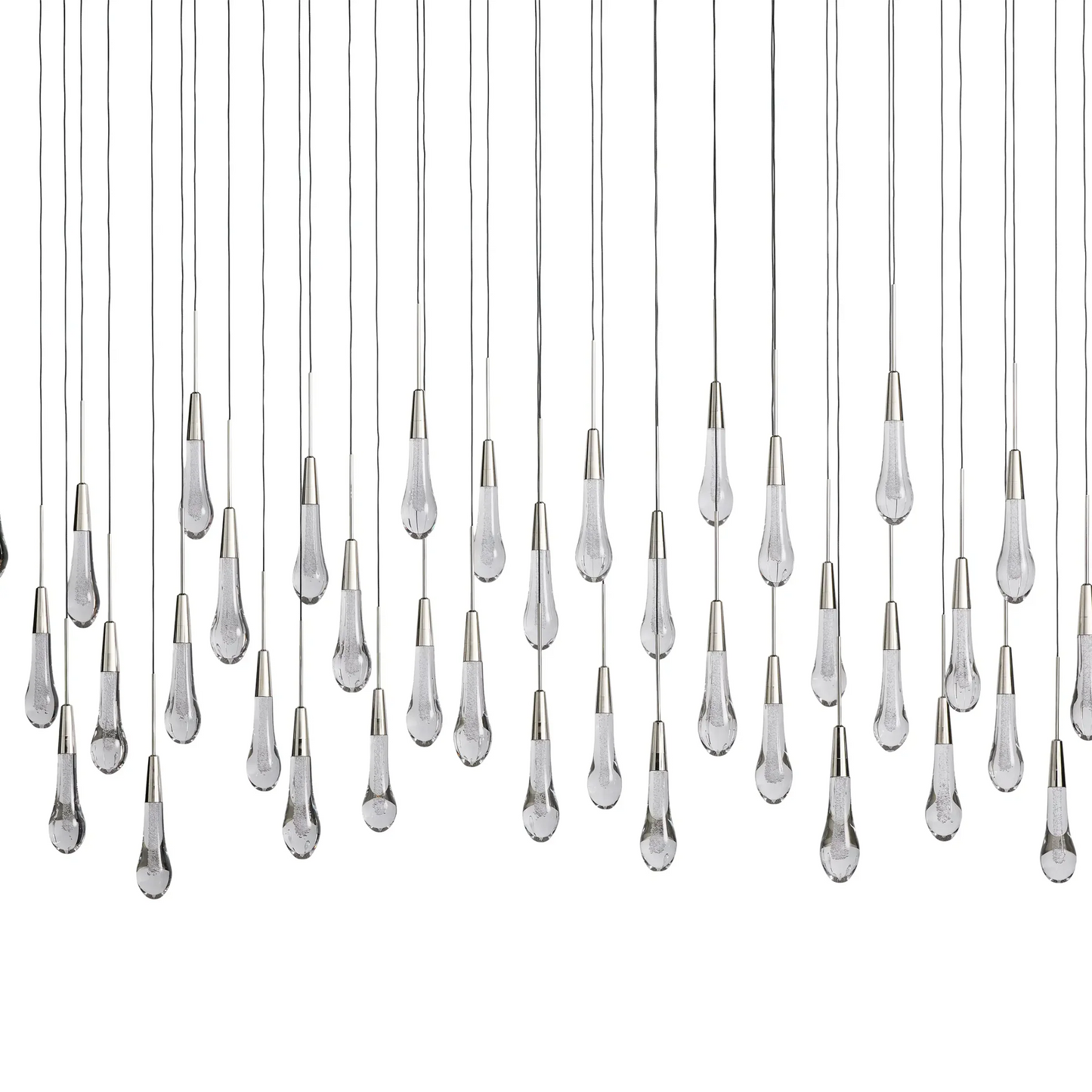 SOLITAIRE LINEAR CHANDELIER 37'' 50'' 70'' 87" 120"