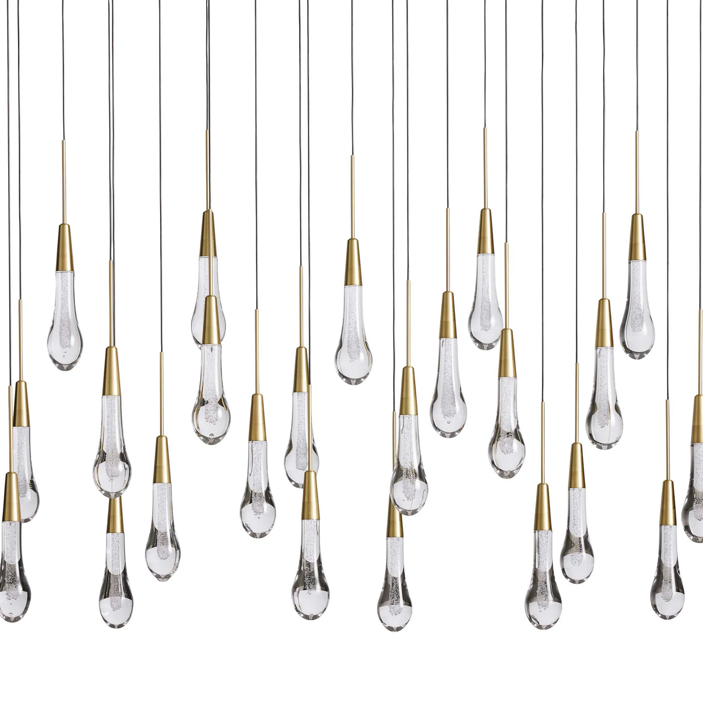 SOLITAIRE LINEAR CHANDELIER 37'' 50'' 70'' 87" 120"