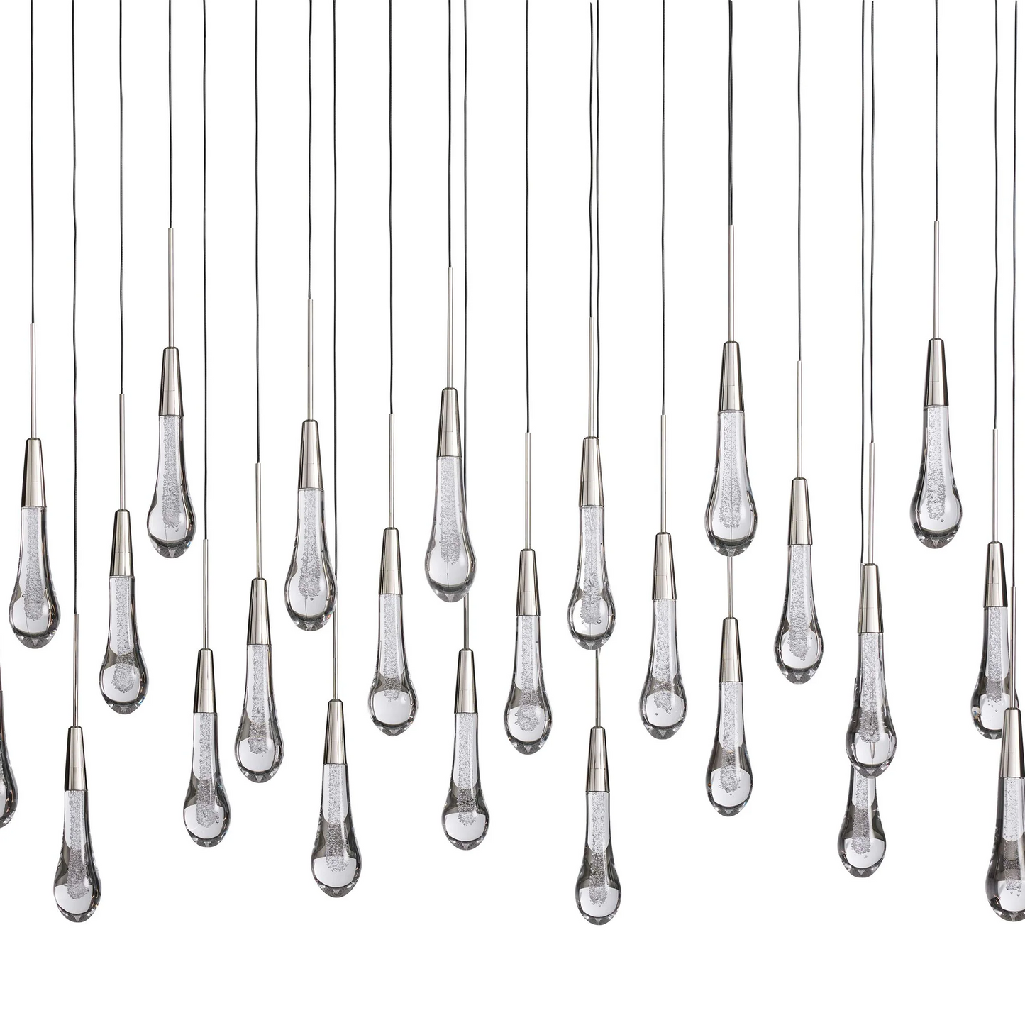 SOLITAIRE LINEAR CHANDELIER 37'' 50'' 70'' 87" 120"