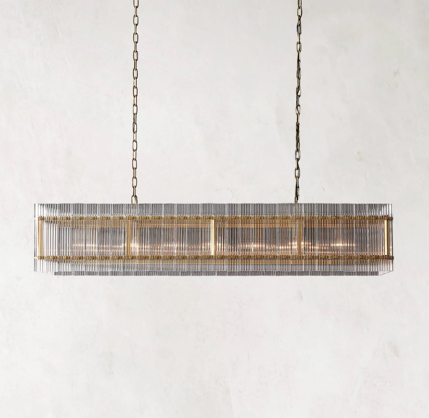 Modern  San Marco Linear Luxury Chandelier 54"