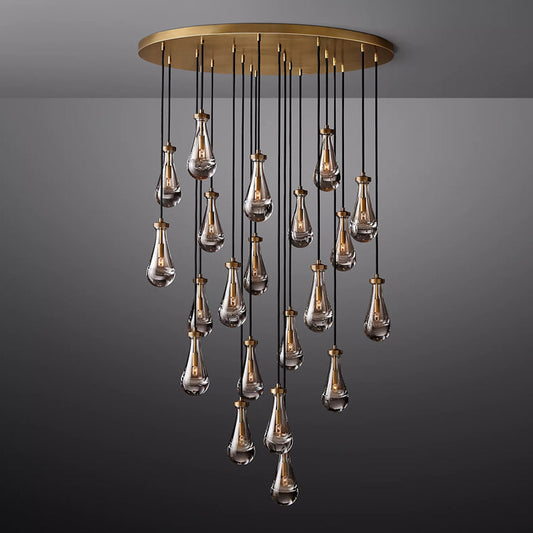 Raindrop Round Chandelier D47