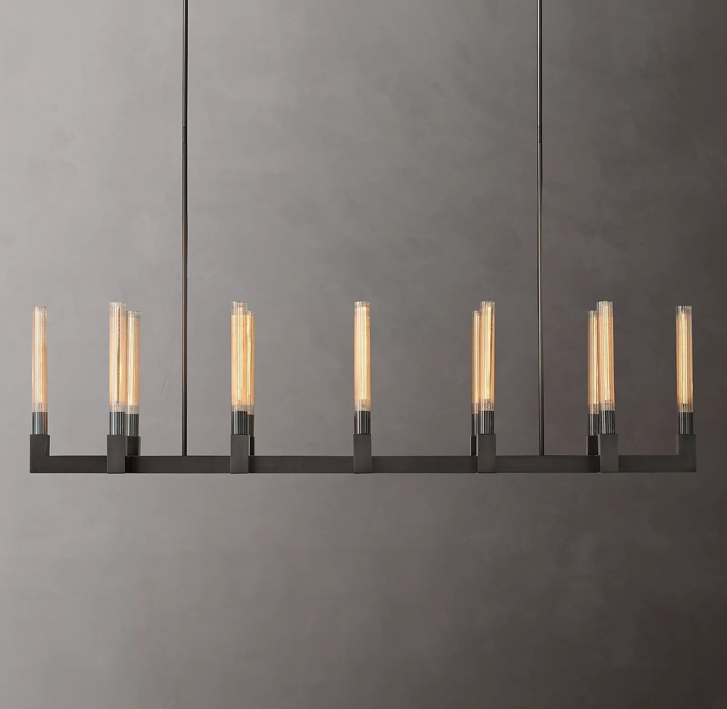 Cannele Linear Candlestick Linear Chandelier Light 67¡°