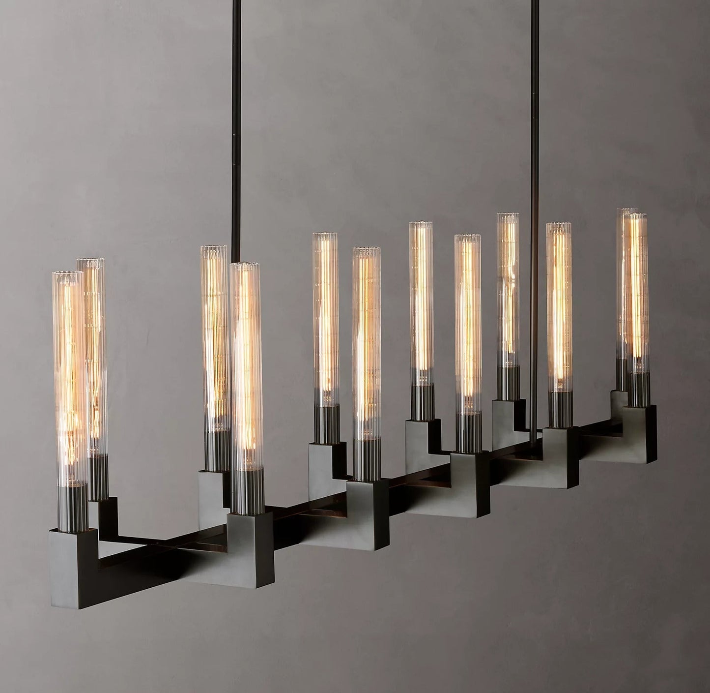 Cannele Linear Candlestick Linear Chandelier Light 67¡°