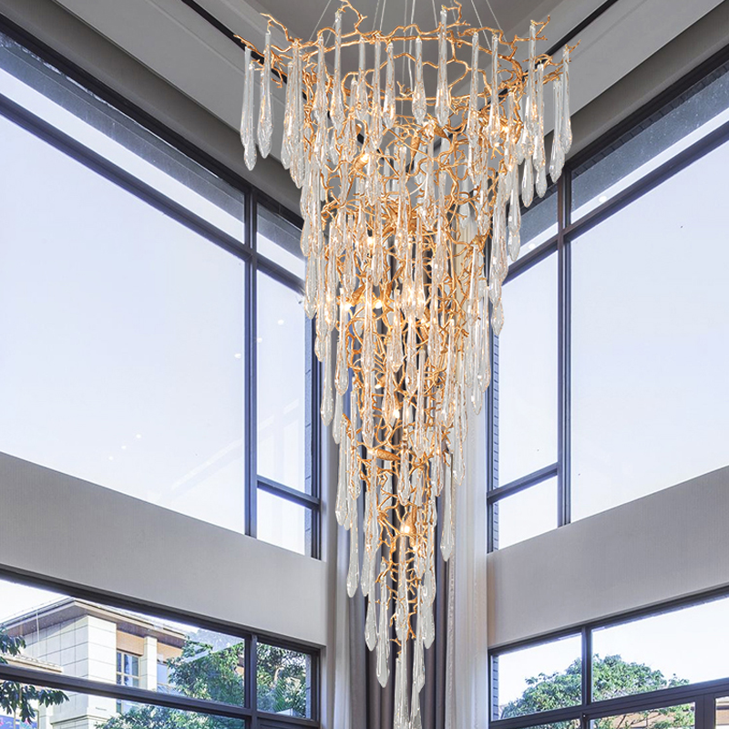 Claudia Crystal branch chandelier H 94.49¡±