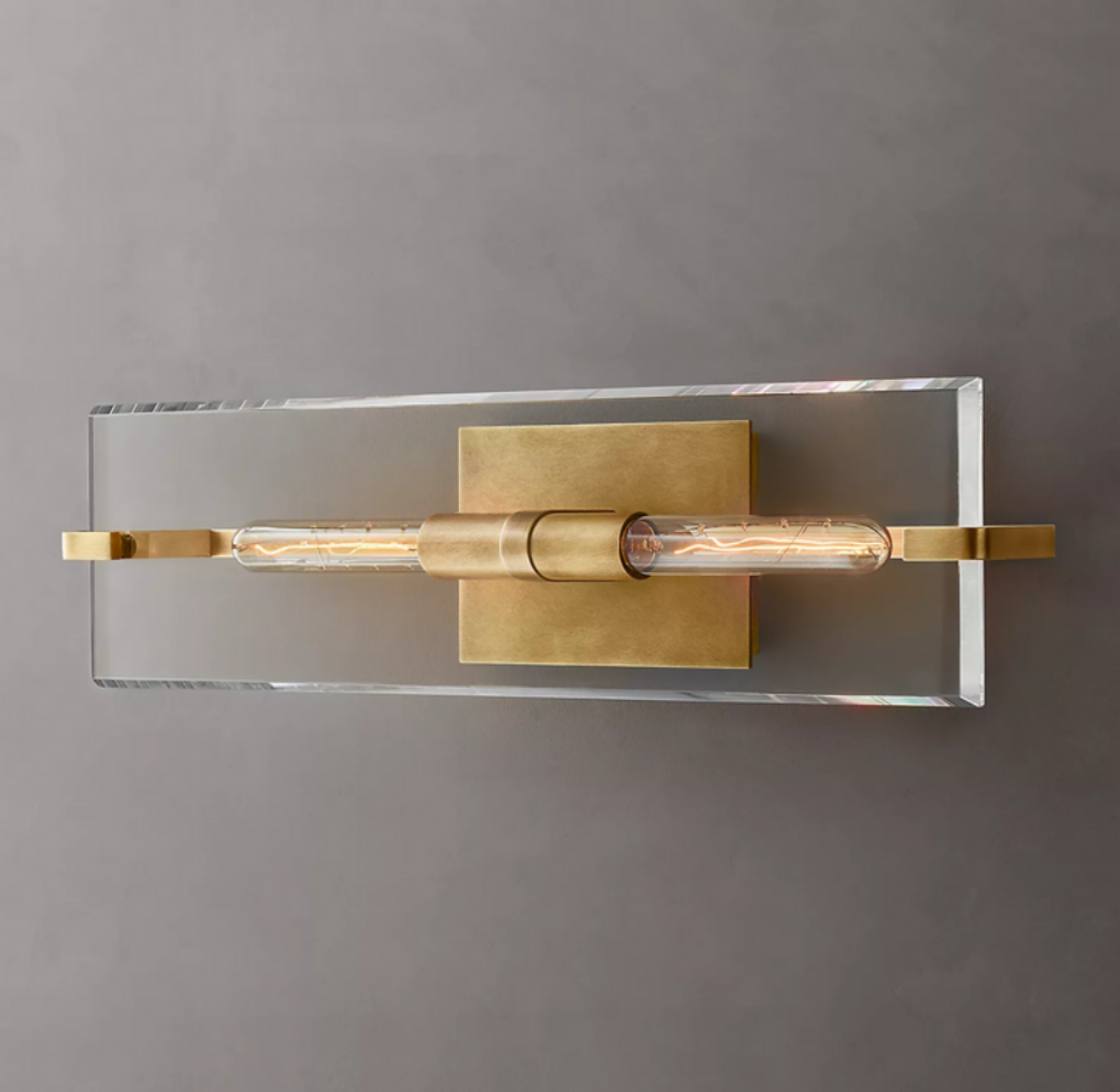 Luxury Modern Marbuzet Linear Gold Modern Wall Sconce 25"