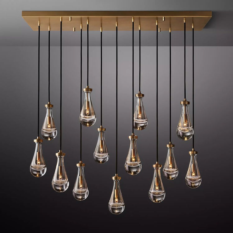 Raindrop Linear Chandelier 54