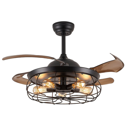 42" Ceiling Fan with Lighting – Versatile and Efficient Cooling