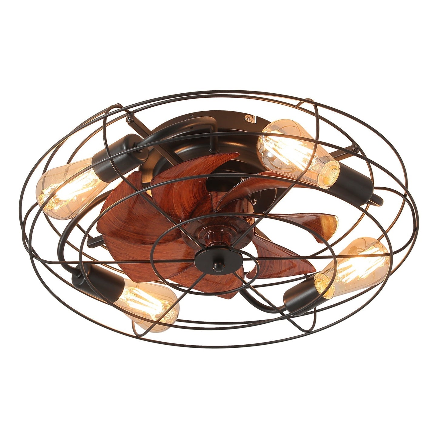 Efficient Ceiling Fan with Integrated LED Lighting