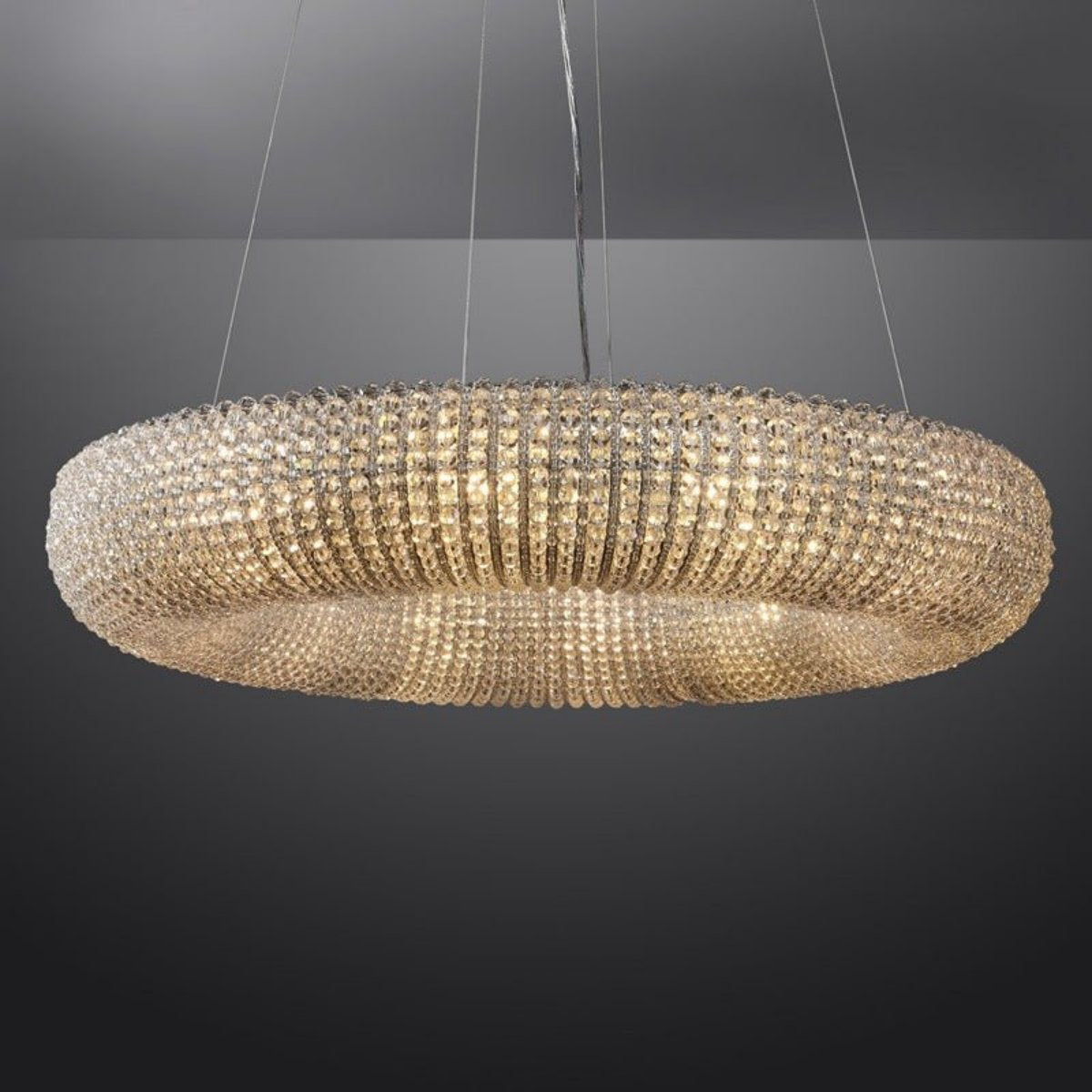 Round Halop Chandelier D31/D41/59"