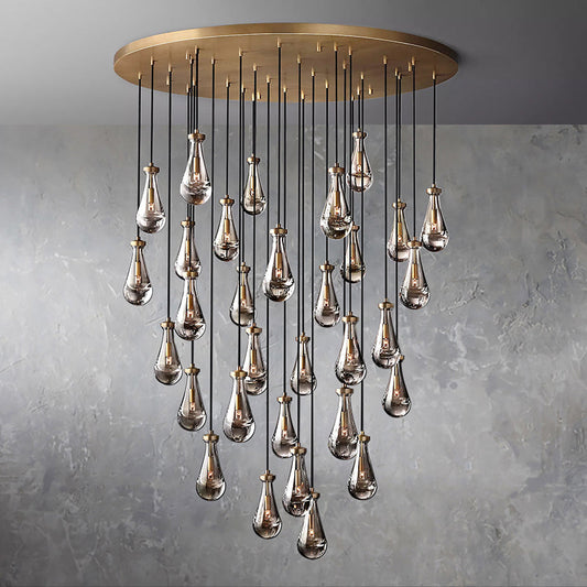 Raindrop Round Chandelier D60