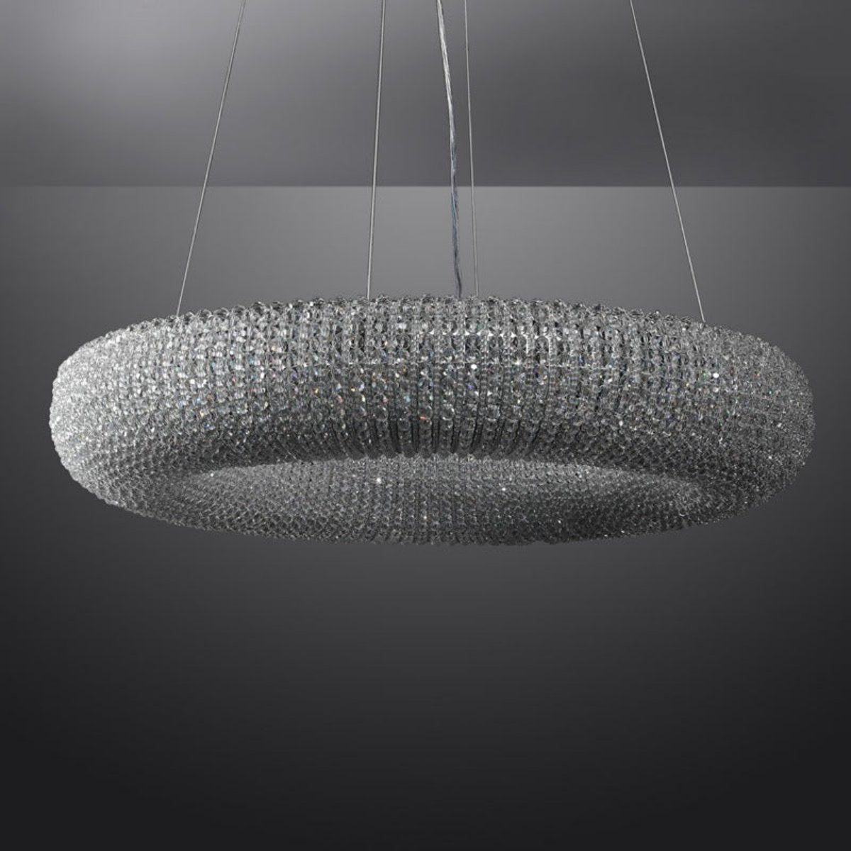 Round Halop Chandelier D31/D41/59"