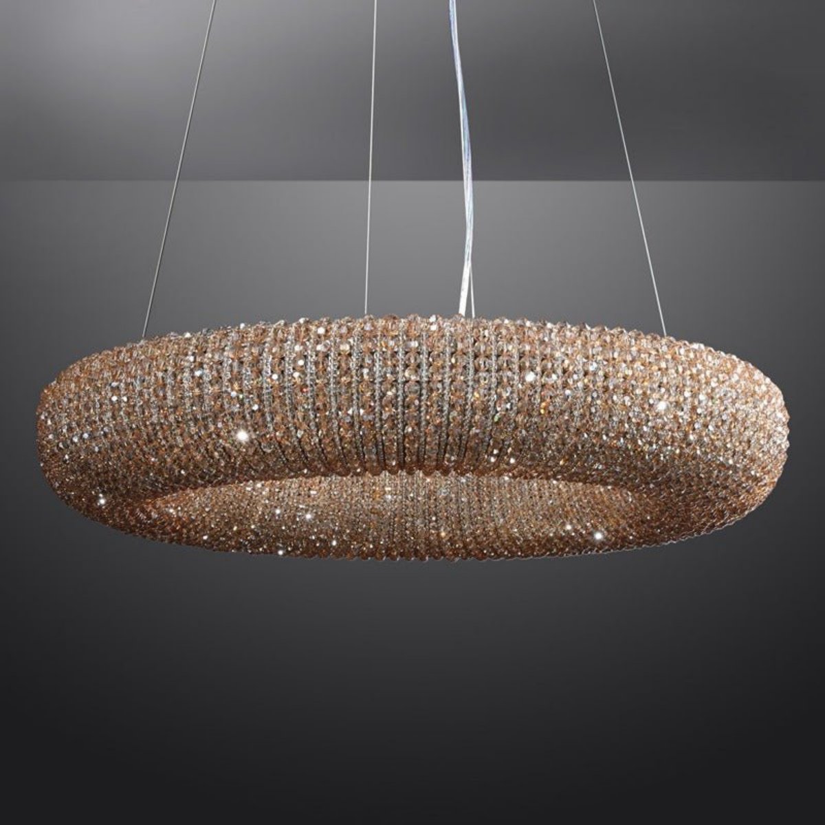 Round Halop Chandelier D31/D41/59"