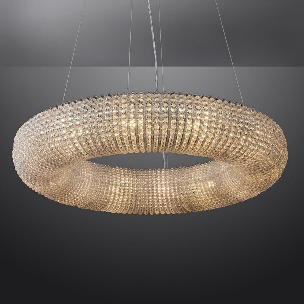 Round Halop Chandelier D31/D41/59"