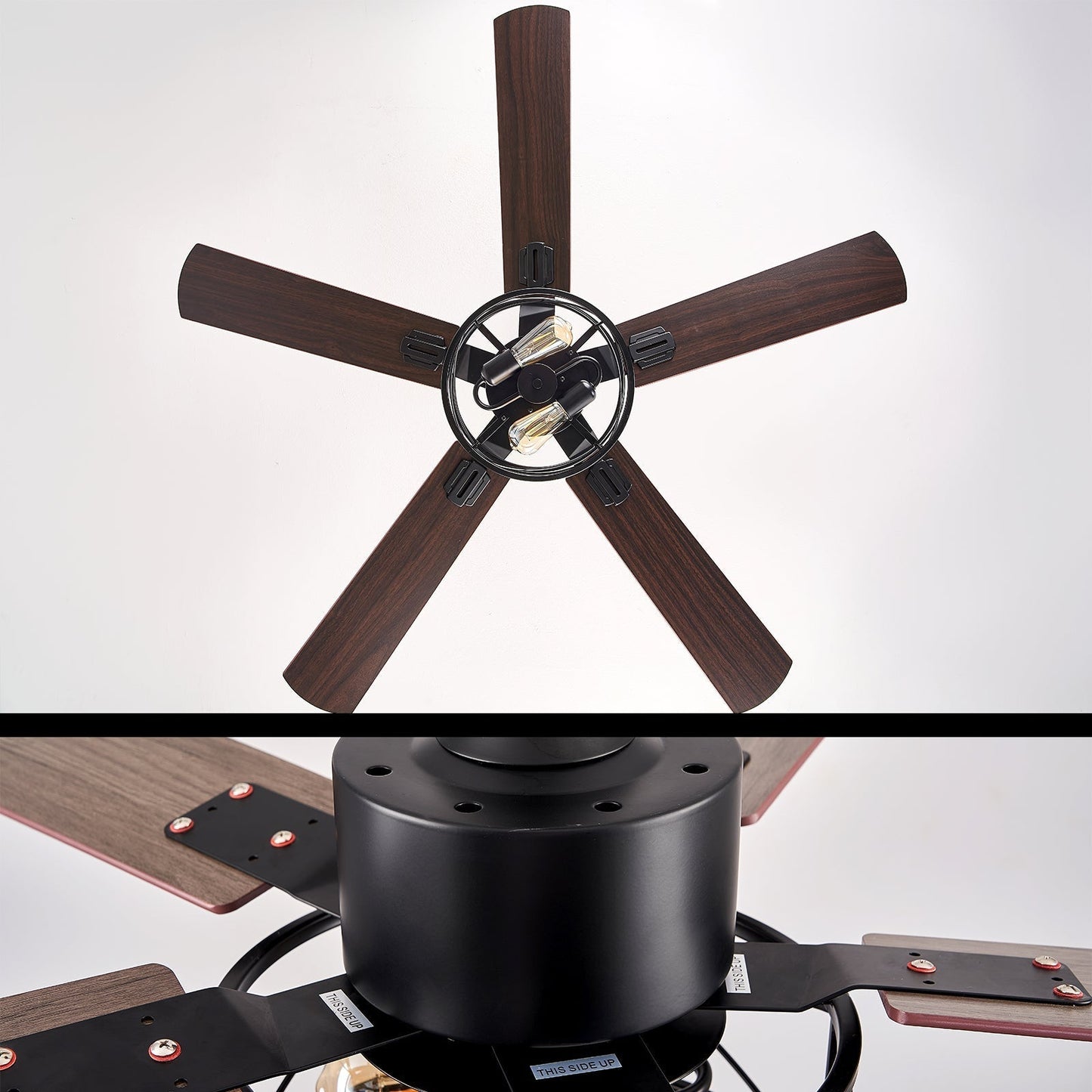 52" Ceiling Fan with Lighting – Powerful & Versatile Comfort