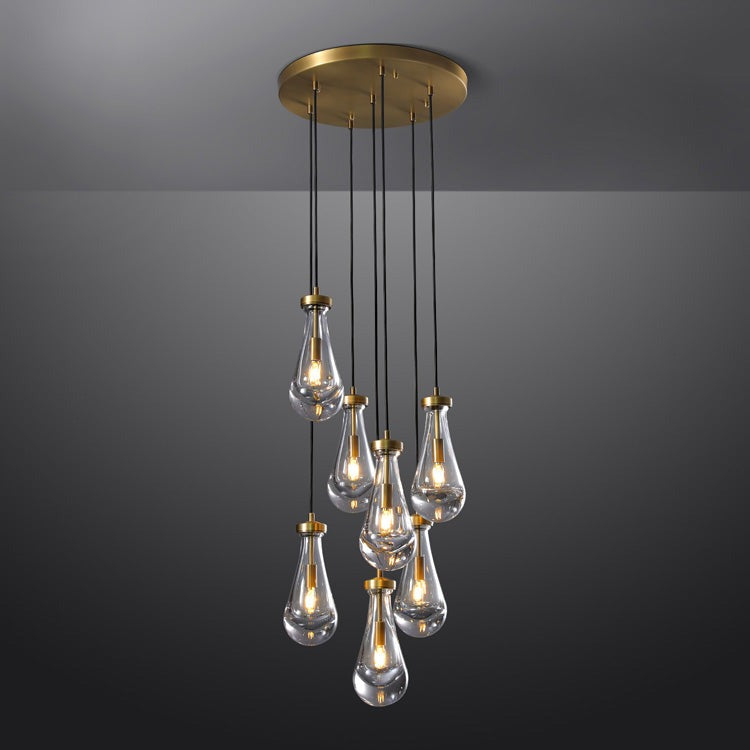 Raindrop Round Chandelier D18