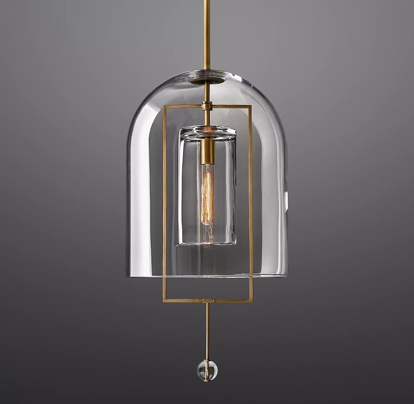 Fulcrum Modern Pendant Lighting Fixtures Minimalist Design 28"