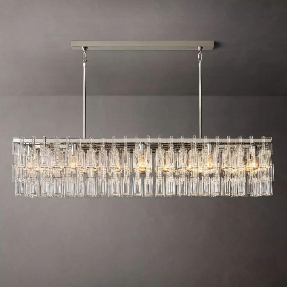 Marignan Rectangular Chandelier 60"