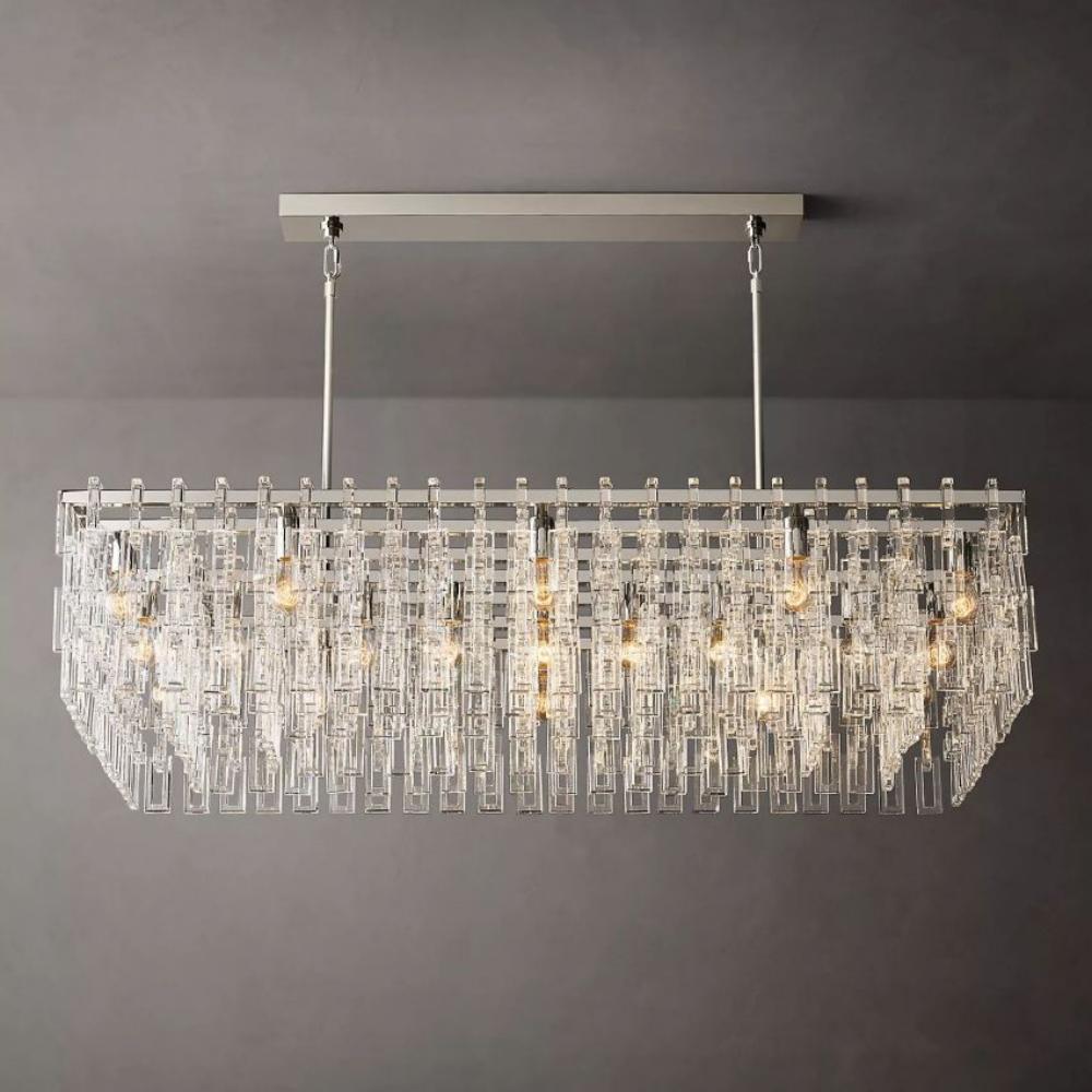 Marignan Rectangular Chandelier 60"