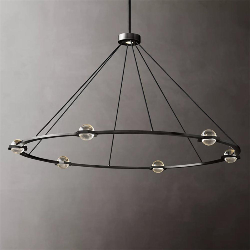 Carlos Planet Modern Round Chandelier