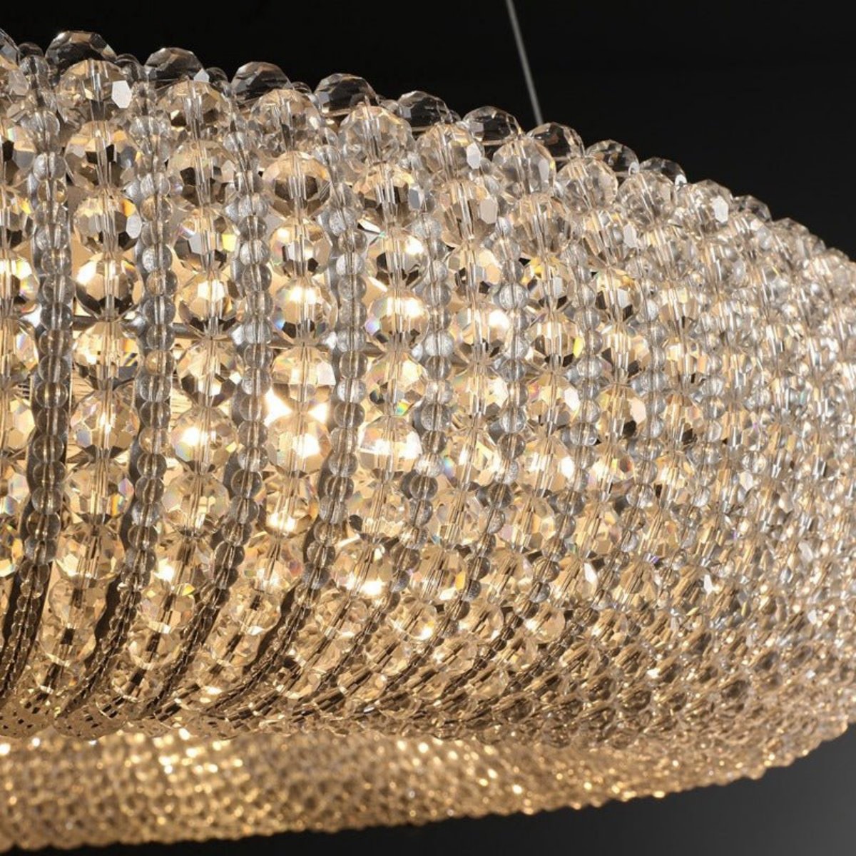 Round Halop Chandelier D31/D41/59"