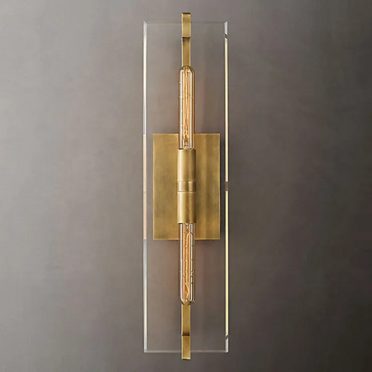 Luxury Modern Marbuzet Linear Gold Modern Wall Sconce 25"