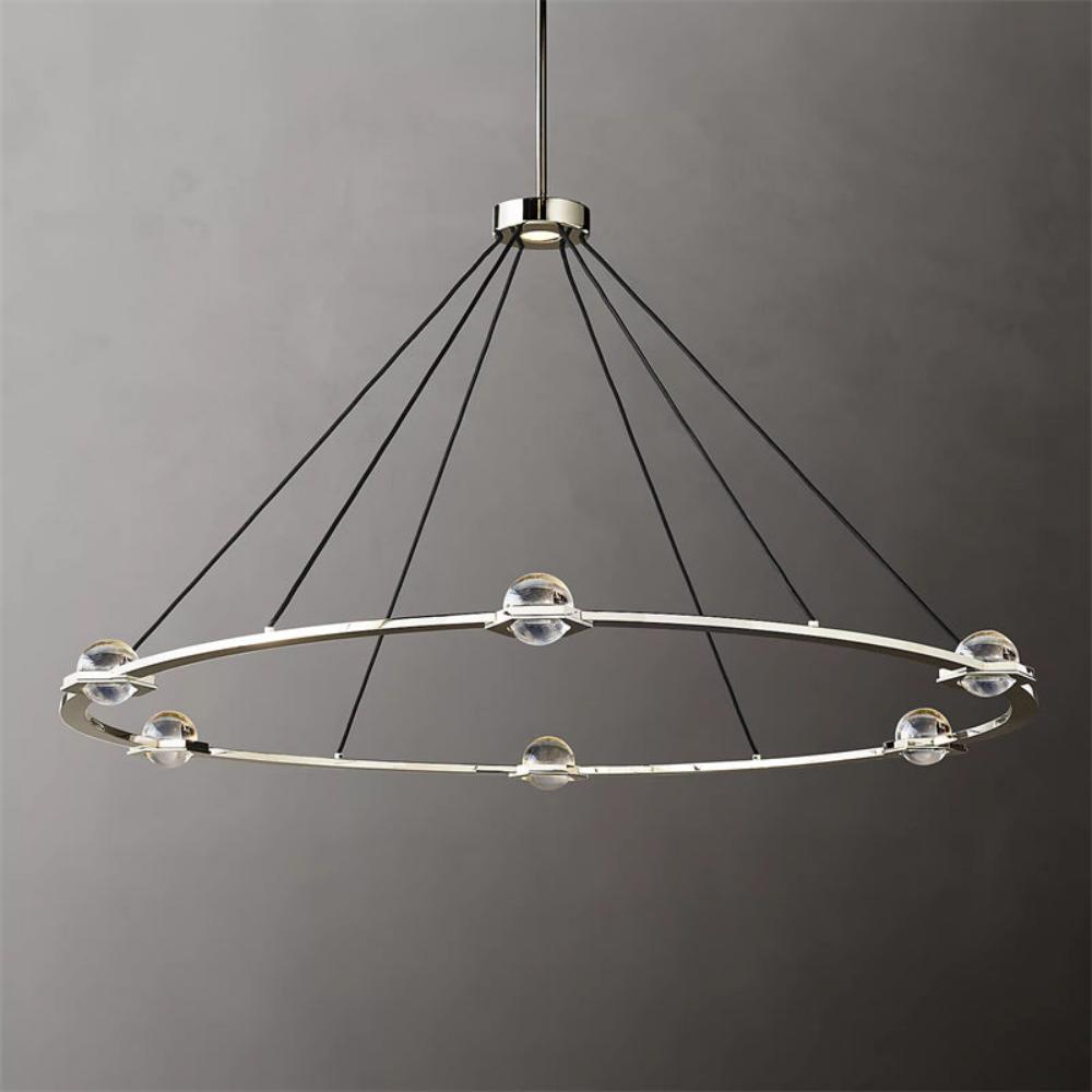 Carlos Planet Modern Round Chandelier