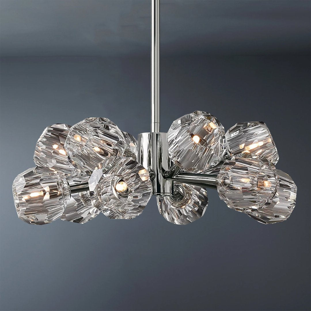 Boule De Crystal Ball Clear Glass Round Chandelier 24¡±