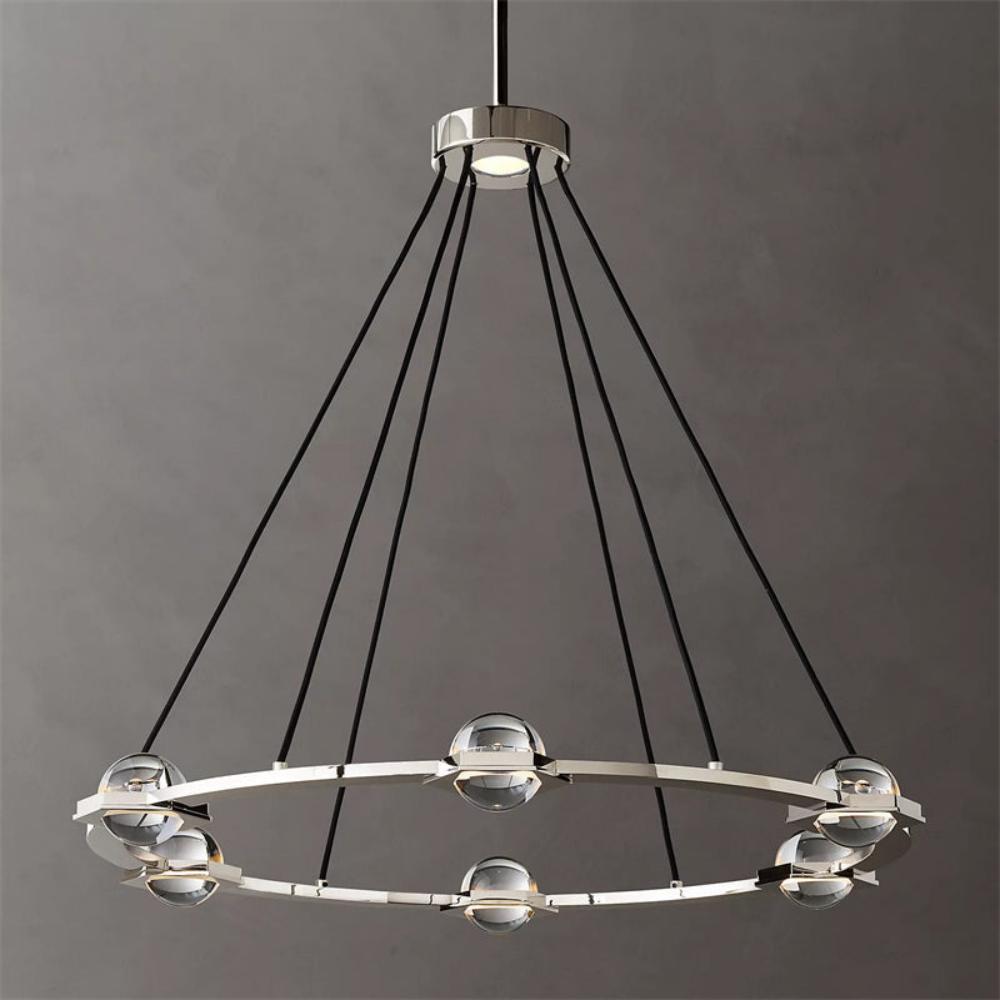 Carlos Planet Modern Round Chandelier