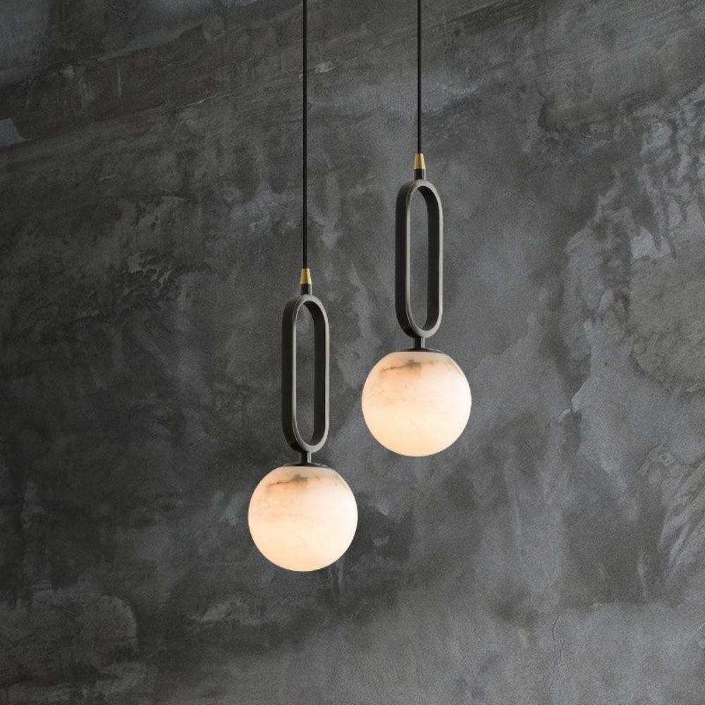 Jaon Alabaster Lamp, Modern Pendant Lamp