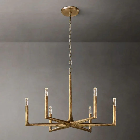 Thaddeus Round Chandelier 36'', Upscale Lighting Fixtures