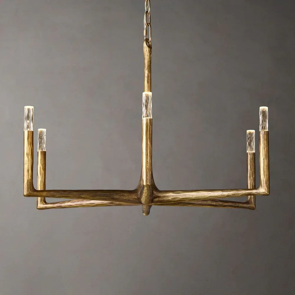 Thaddeus Round Chandelier 48'', Designer Hanging Light