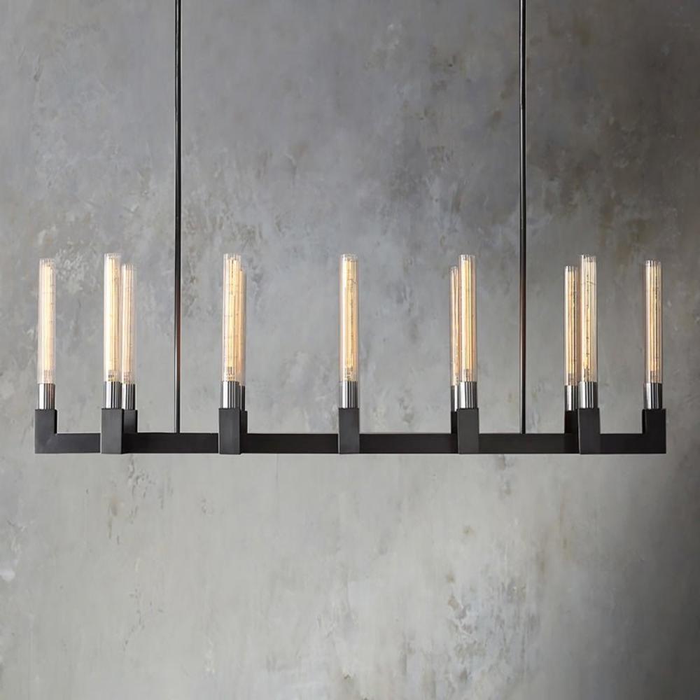 Cannele Linear Candlestick Linear Chandelier Light 55¡±