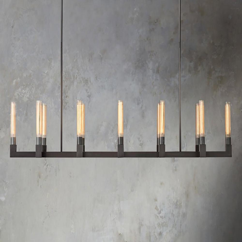 Cannele Linear Candlestick Linear Chandelier Light 67¡°