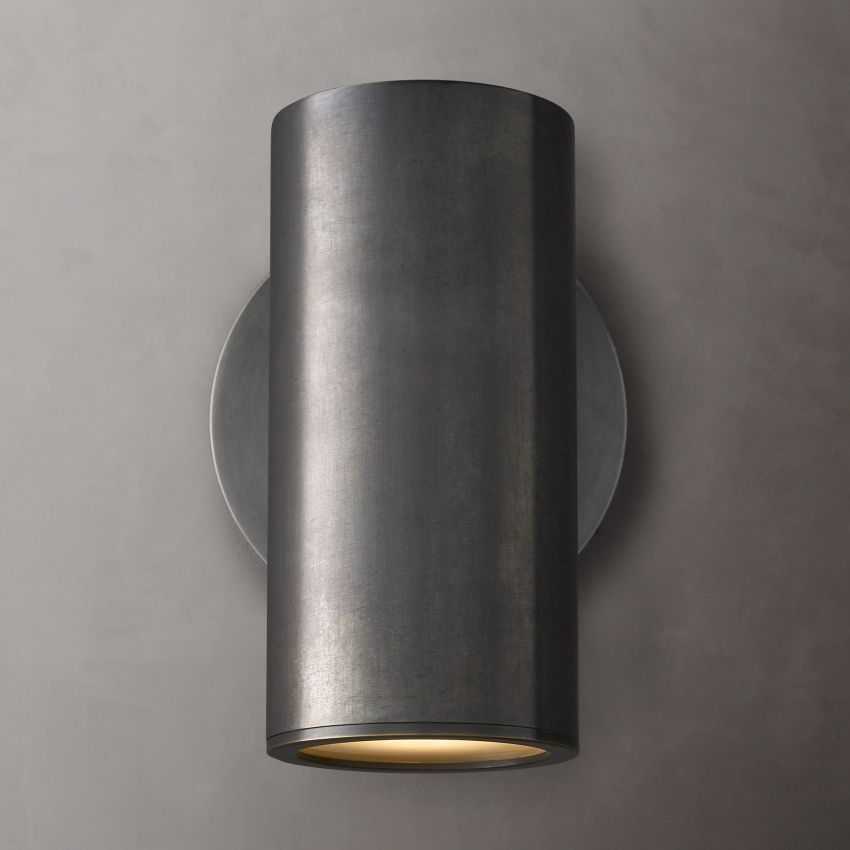 Champeaux Compact Brass Wall Sconce