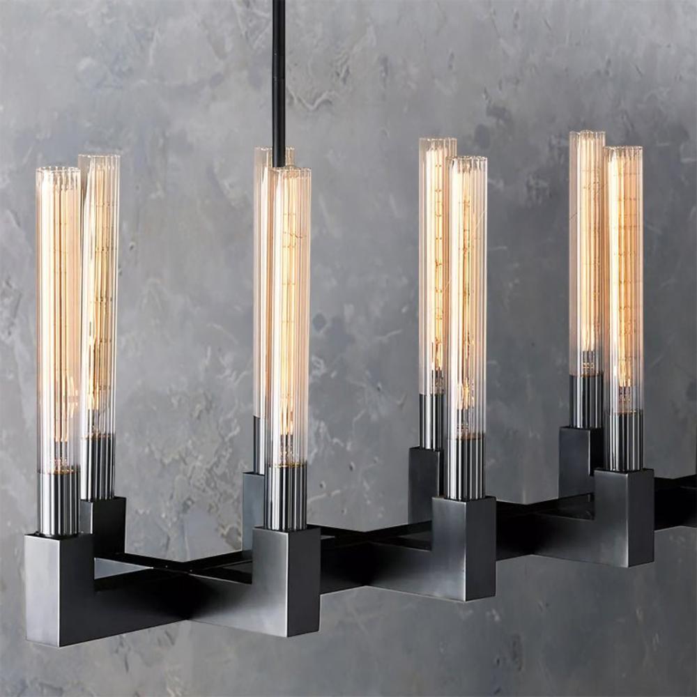 Cannele Linear Candlestick Linear Chandelier Light 55¡±