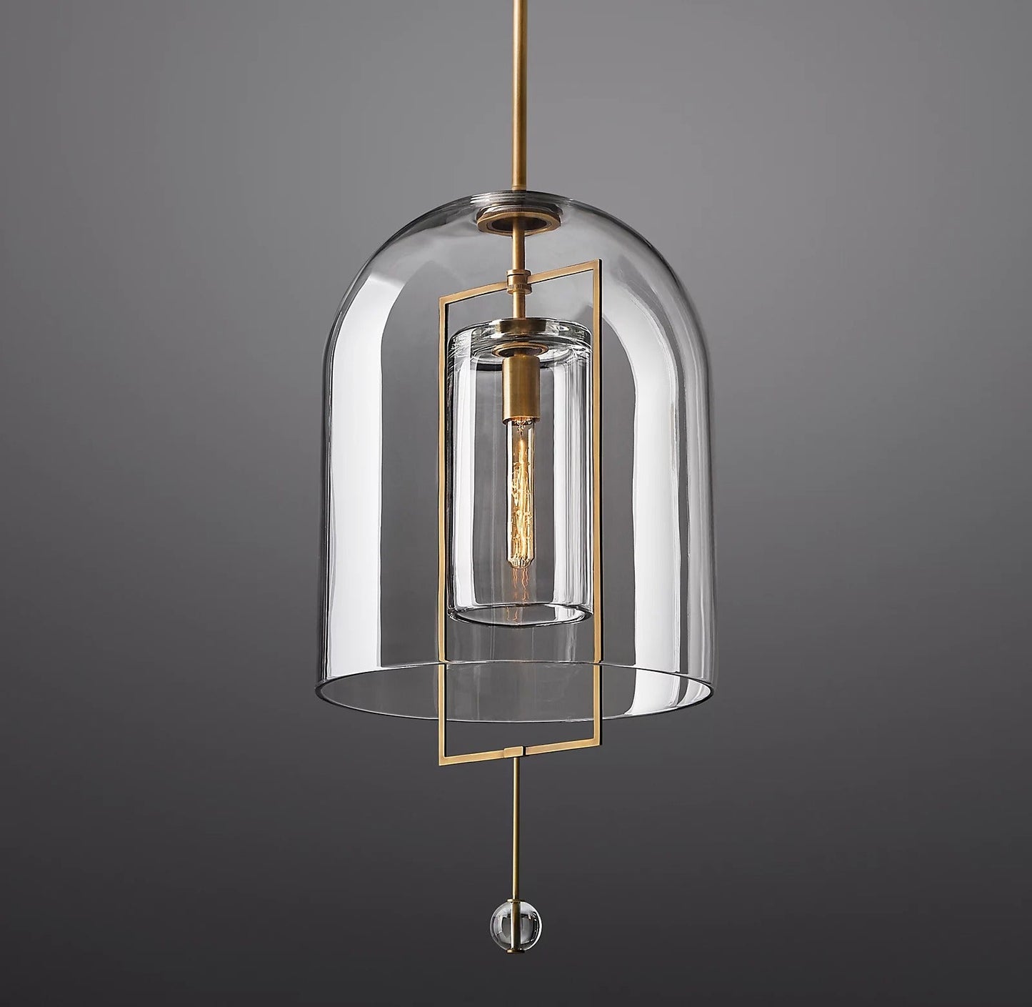 Fulcrum Modern Pendant Lighting Fixtures Minimalist Design 28"