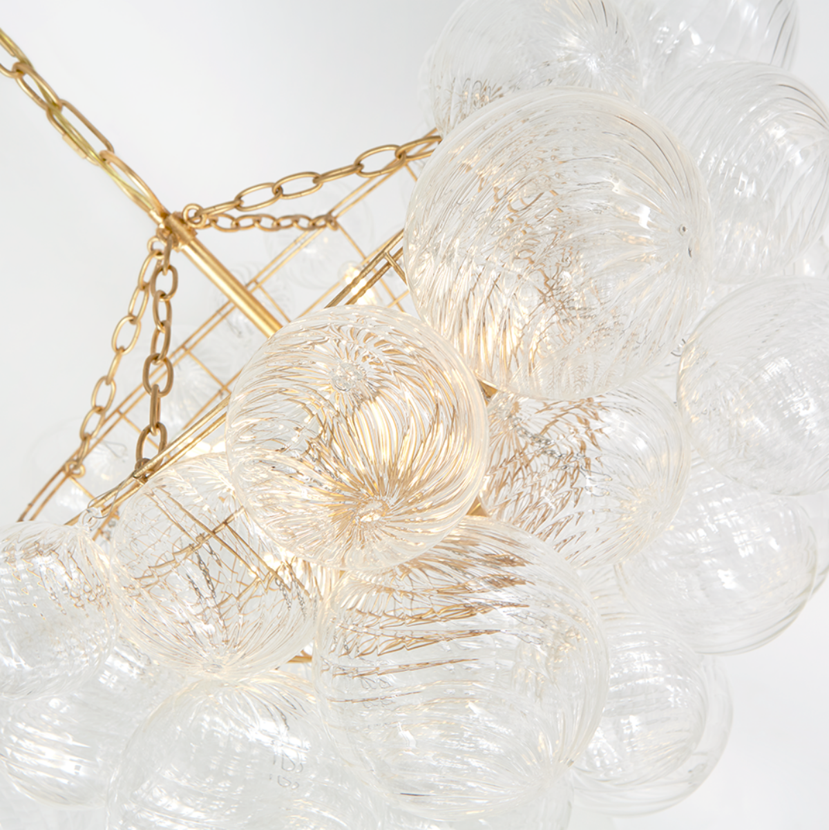 Talia Round Chandelier D33"