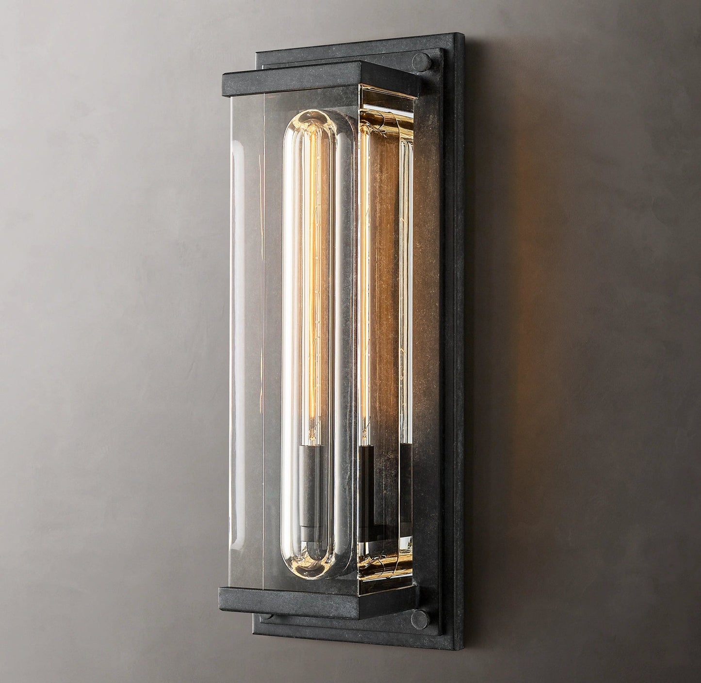 Saviles Grand Rectangular Sconce H20"