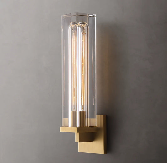 Saviles Rectangular Sconce H15"