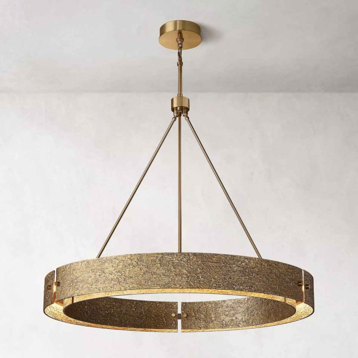 Vouvray Round Chandelier D48"