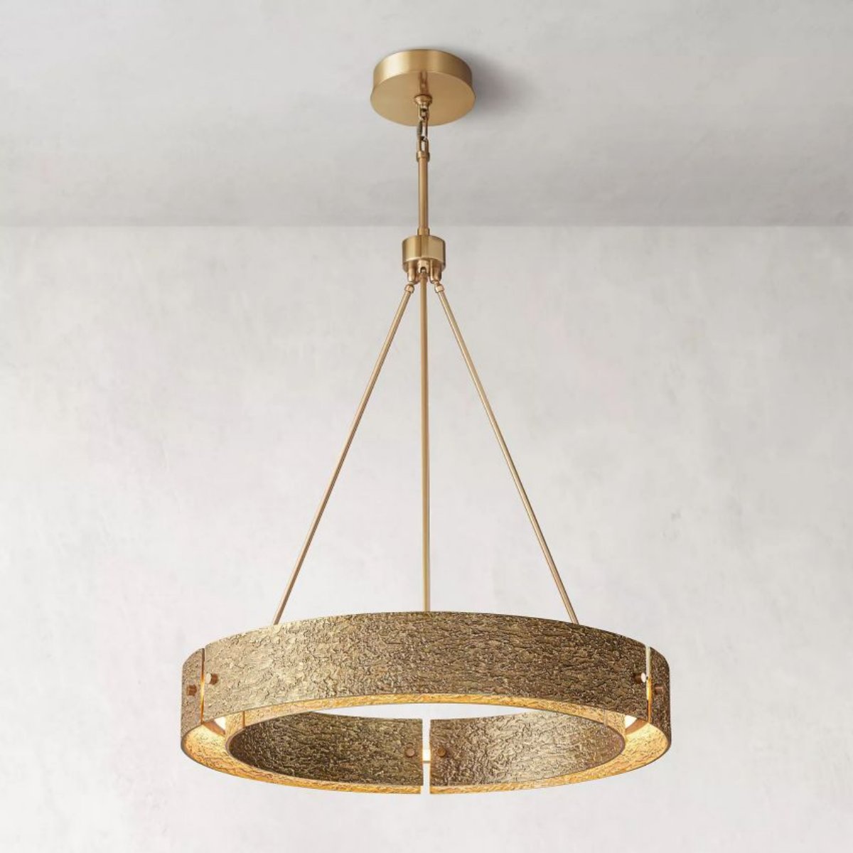 Vouvray Round Chandelier D36"