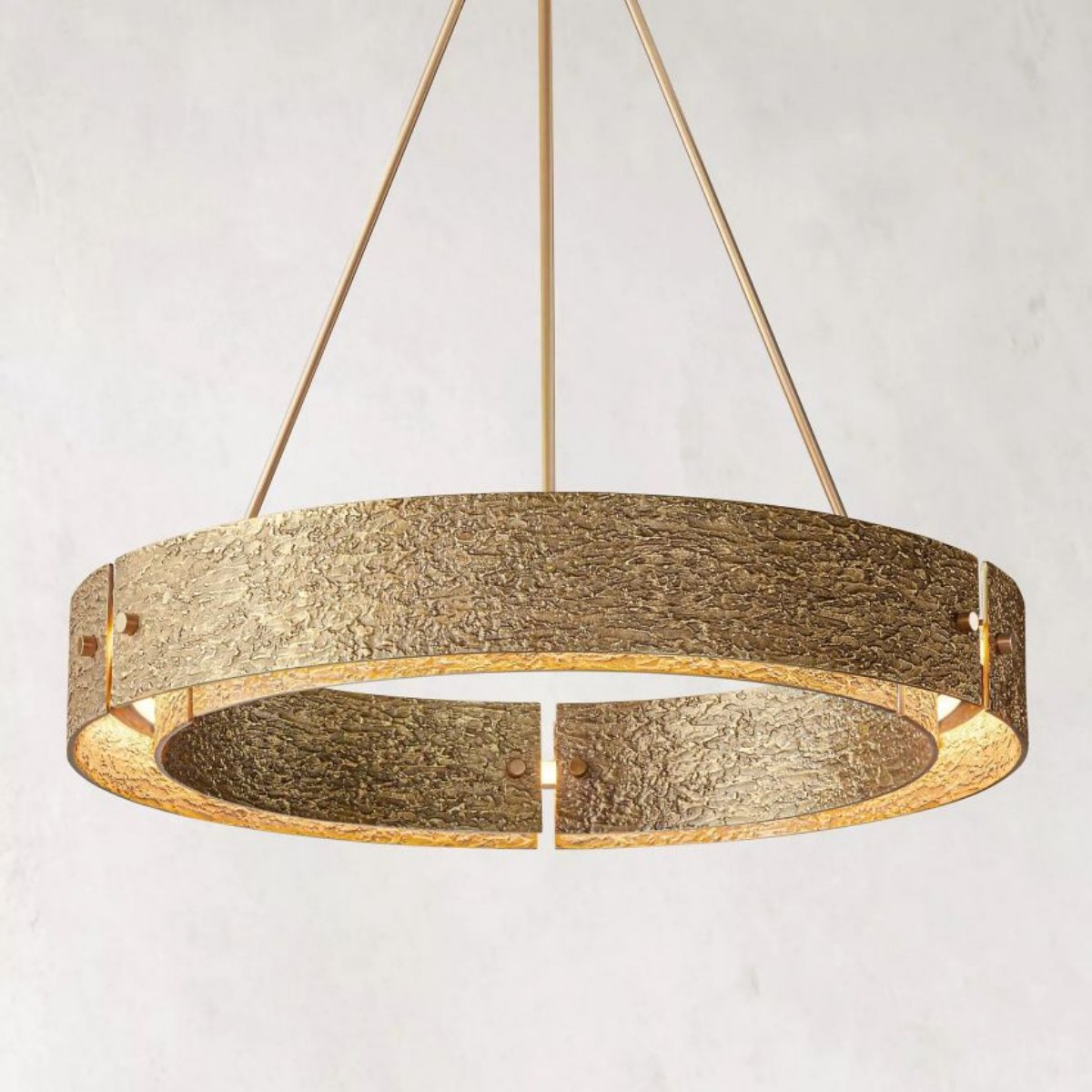 Vouvray Round Chandelier D36"