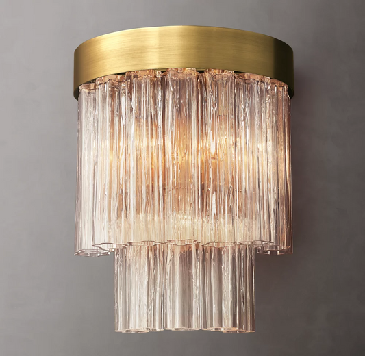 Caesar Glass Tube Wall Sconce Modern Wall Lamp