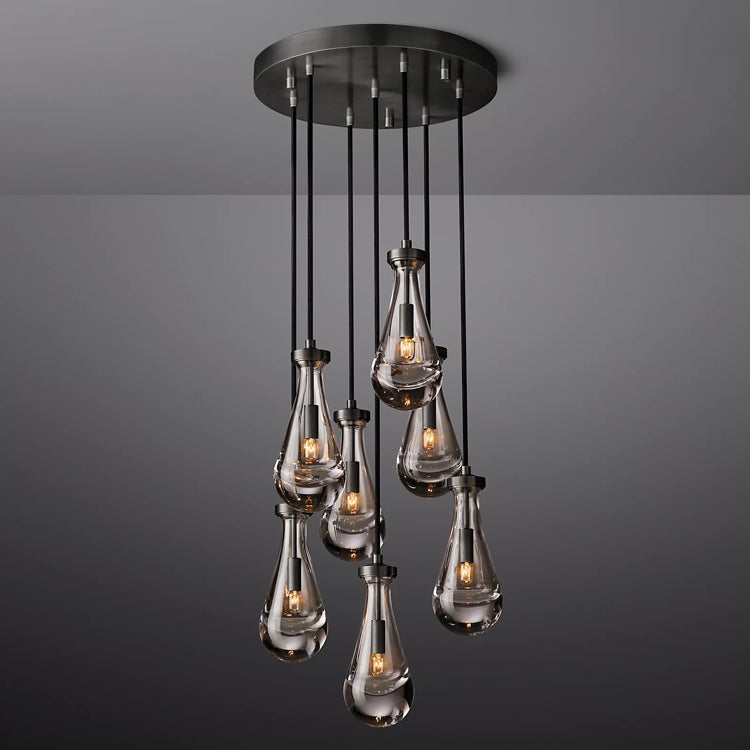 Raindrop Round Chandelier D18