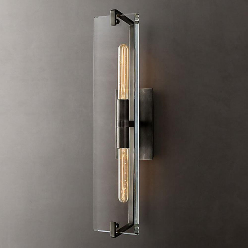 Luxury Modern Marbuzet Linear Gold Modern Wall Sconce 25"